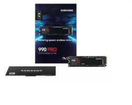 M.2 Samsung NVMe 990 PRO 4TB Leituras: 7450MB/s e Gravaes: 6900MB/s