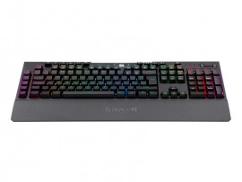 Teclado Mecnico Gamer Redragon BRAHMA PRO RGB Switch Outemu Brown ABNT2 Preto