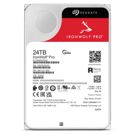 HD Desktop Seagate Ironwolf PRO 24TB Nas Sata 6 7200rpm 512mb Cache