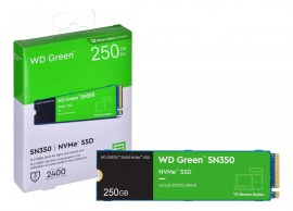 M.2 WD Green SN350 250GB 2280 PCIe Gen3X4 NVMe 1.3