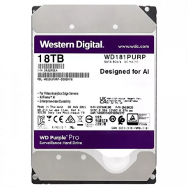 HD WD 18TB Purple Pro 7200RPM Cache 512MB 3.5