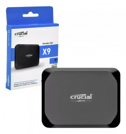 Ssd Externo Crucial 1TB USB C 3.2 1050mb/s Leit X9 Series