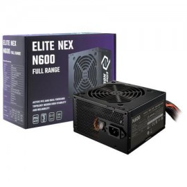 Fonte Cooler Master Elite NEX W600 600W PFC Ativo Black